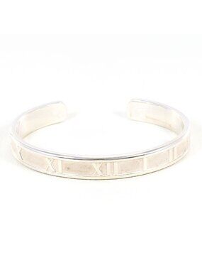 Tiffany & Co Atlas 925 Sterling Silver Bangle Bracelet